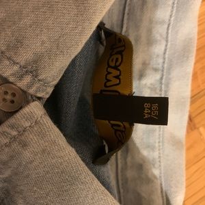 Drewhouse lightweight denim is shirt light indigo